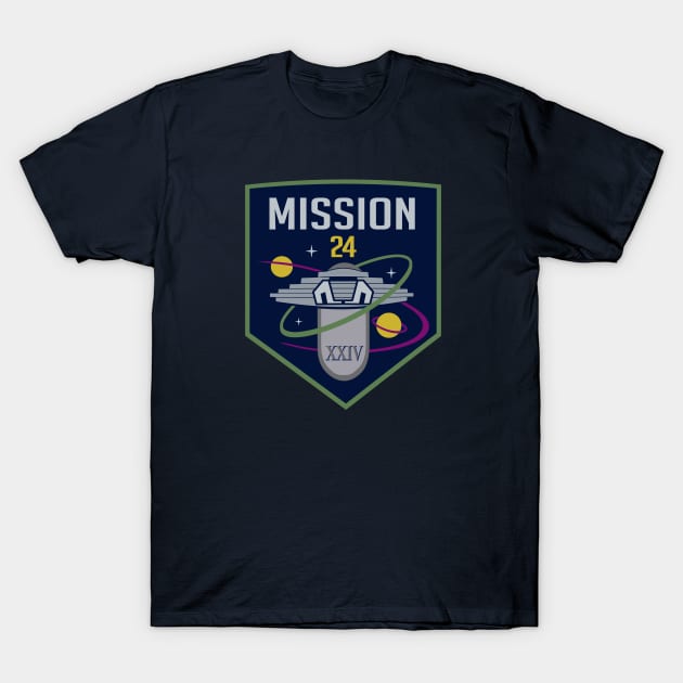 Lost In Space Mission 24 T-Shirt by PopCultureShirts